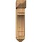 Ekena Millwork Merced Arts and Crafts Rough Sawn Bracket w/ Offset Brace, Western Red Cedar, 8"W x 28"D x 36"H BKT0806X28X36MRC03RWR - alternate 4
